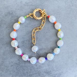Y2K Natural freshwater pearls bracelet
